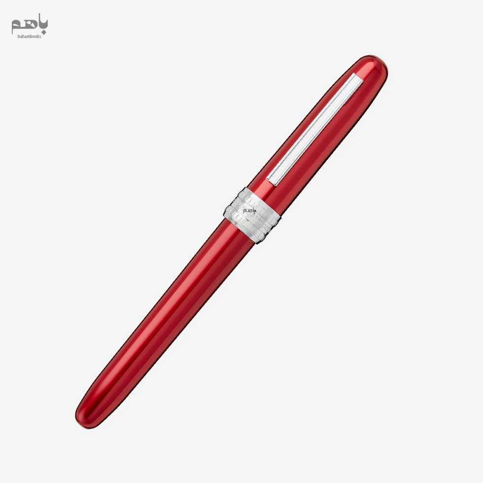 خودنویس پلاتینوم مدل پلیسیر رنگ قرمز سرقلم M