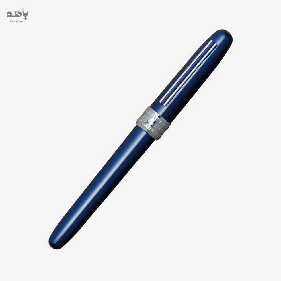 خودنویس پلاتینوم مدل پلیسیر رنگ سرمه ای سرقلم F