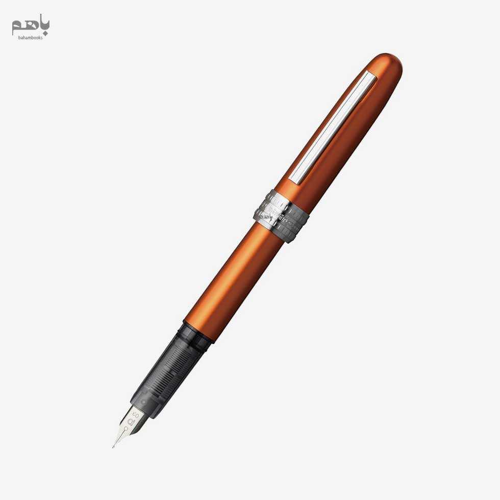 خودنویس پلاتینوم مدل پلیسیر نارنجی سرقلم M