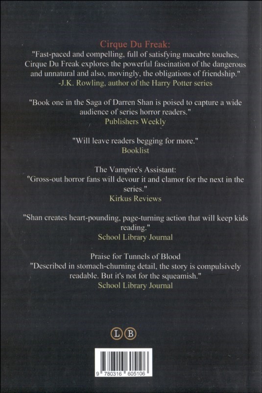 (A Living Nightmare (Cirque du Freak 1 - 1