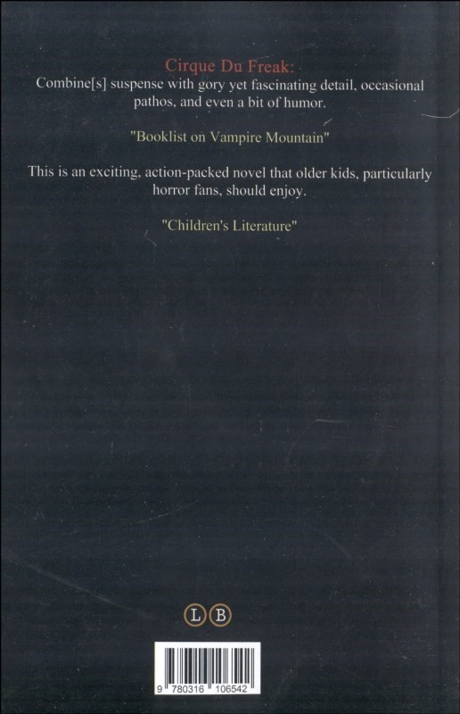 (Killers of the Dawn (Cirque du Freak 9 - 1