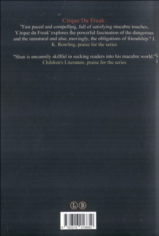 (The Lake of Souls (Cirque du Freak 10 - 1