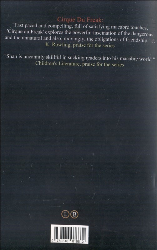 (Lord of The Shadows (Cirque du Freak 11 - 1