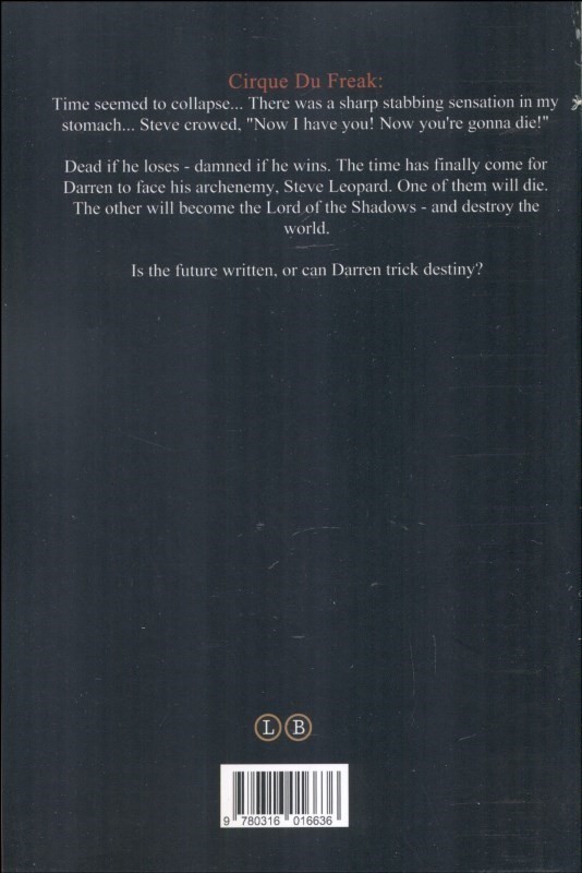 (Sons of Destiny (Cirque du Freak 12 - 1