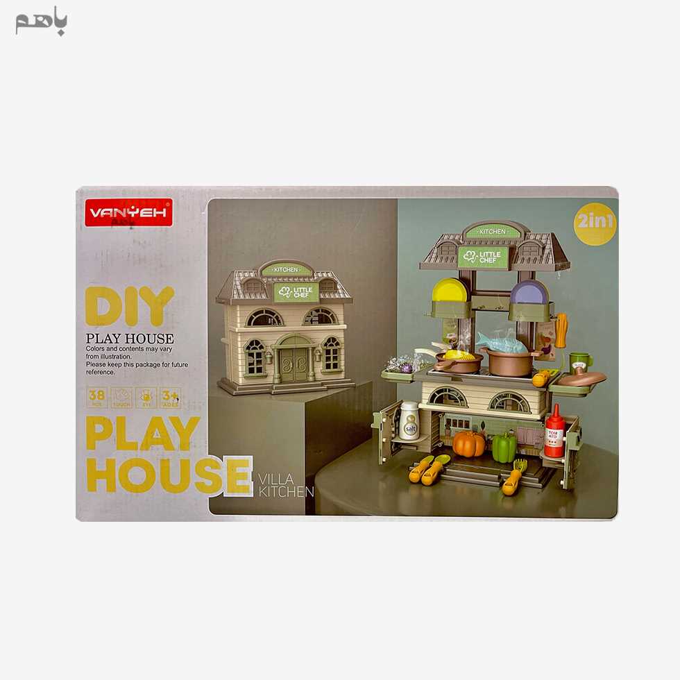 خانه اسباب بازی وان یه مدل تجهیزات آشپزخانه 38 تکه کد 15R05