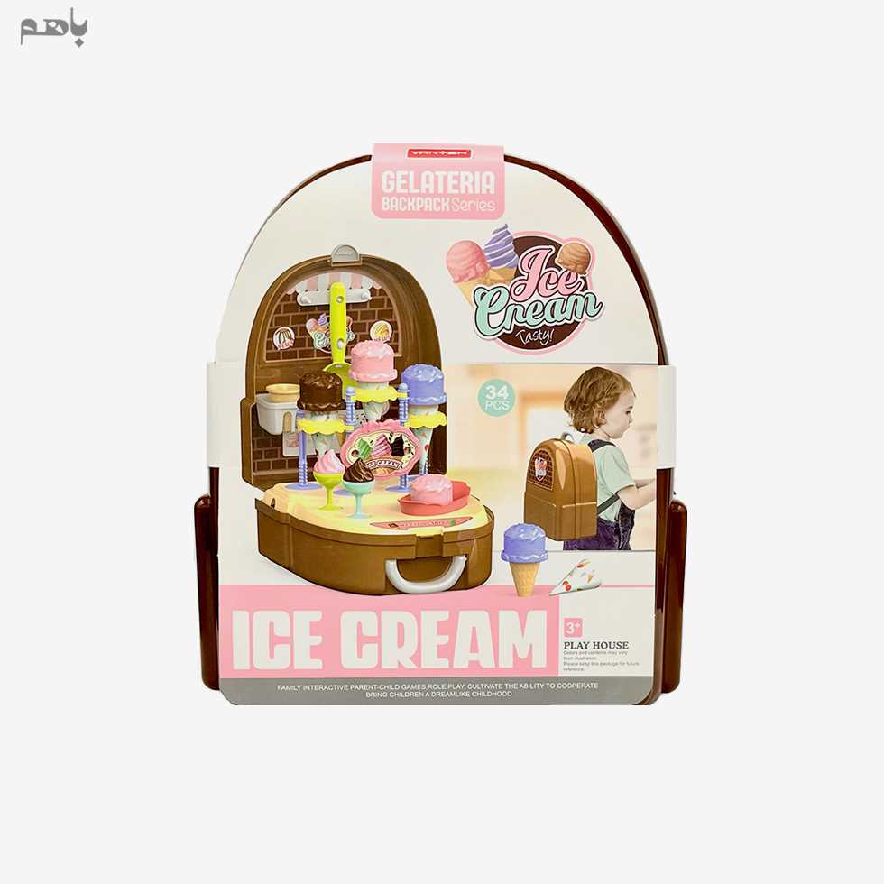 کوله پشتی وان یه مدل بستنی 34 تکه کد 7F709 - 0