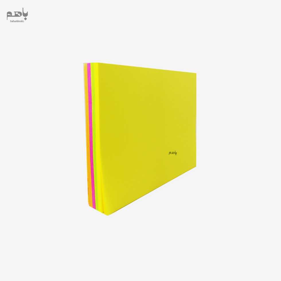 استیکی نوت ام اند جی مدل نئون 4 رنگ 100 برگ کد YS184 - 0