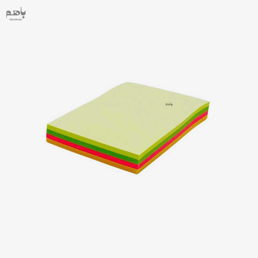 استیکی نوت ام اند جی مدل نئون 4 رنگ 100 برگ کد YS182