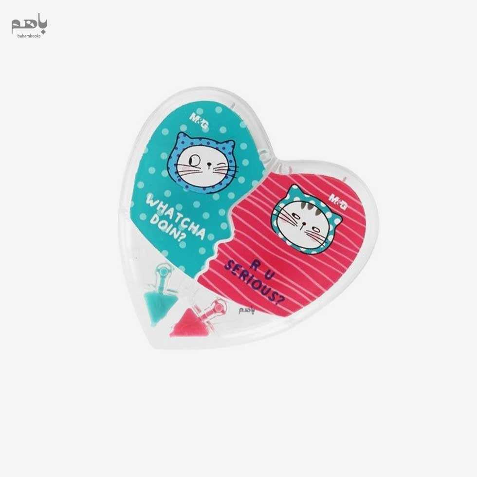 غلط گیر نواری ام اند جی مدل so many cats قلبی 2 تایی 10 متری کد HACT1257 - 1