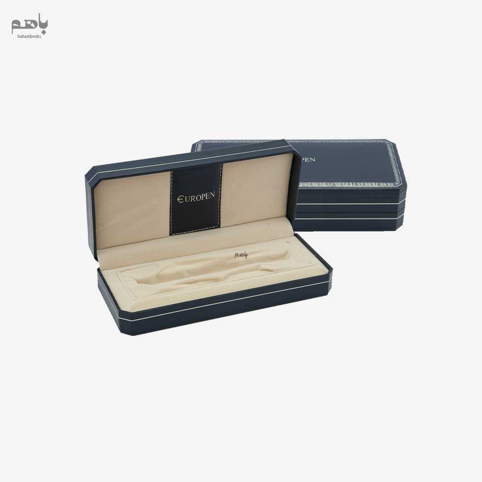 خودنویس  یوروپن مدل کلن رنگ مشکی طلایی - 2