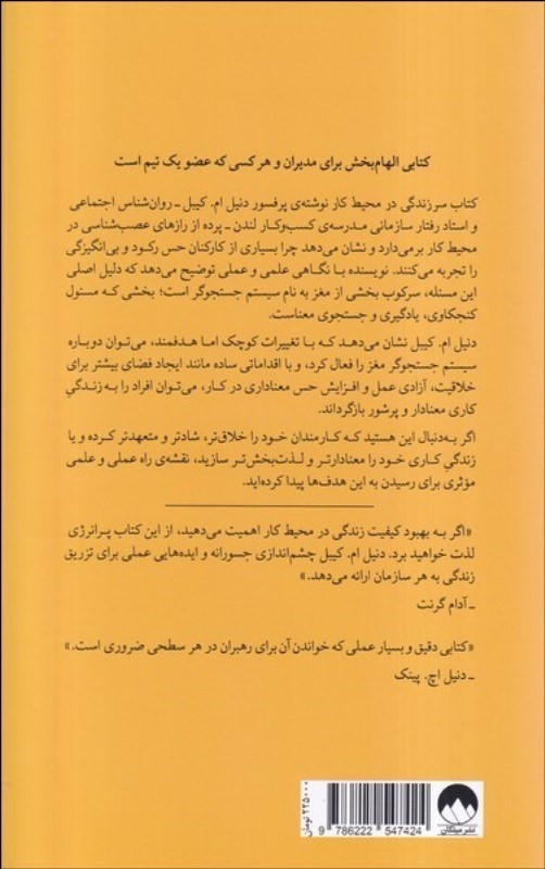 سرزندگی در محیط کار (چگونه علوم اعصاب کمک می کند کارمان را دوست داشته باشیم) - 1