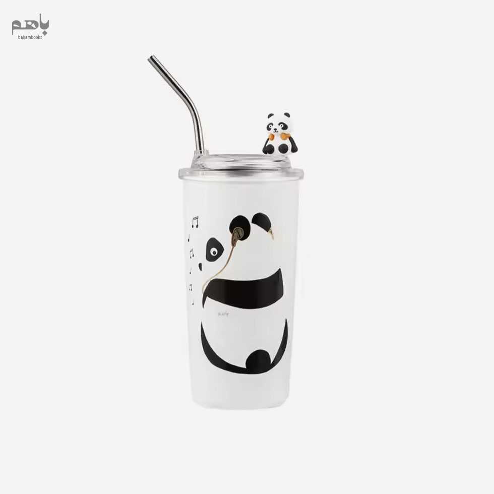 تراول ماگ پینکا مدل پاندا نی دار کد PJ3630