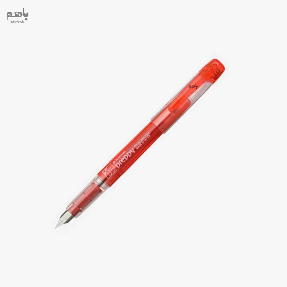 خودنویس پلاتینوم مدل پرپی رنگ قرمز سرقلم M