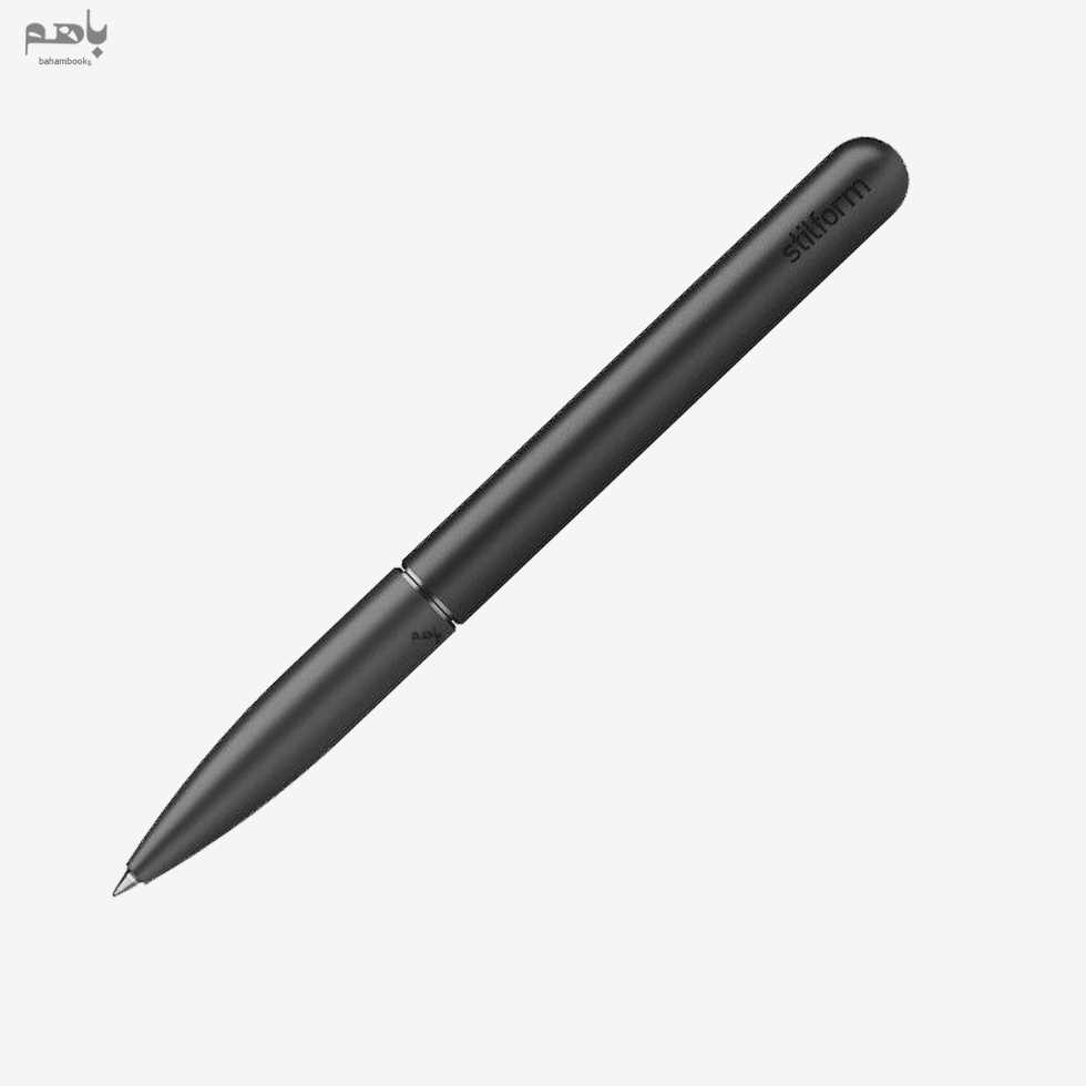 خودکار استیل فرم مدل pen رنگ مشکی وارپ
