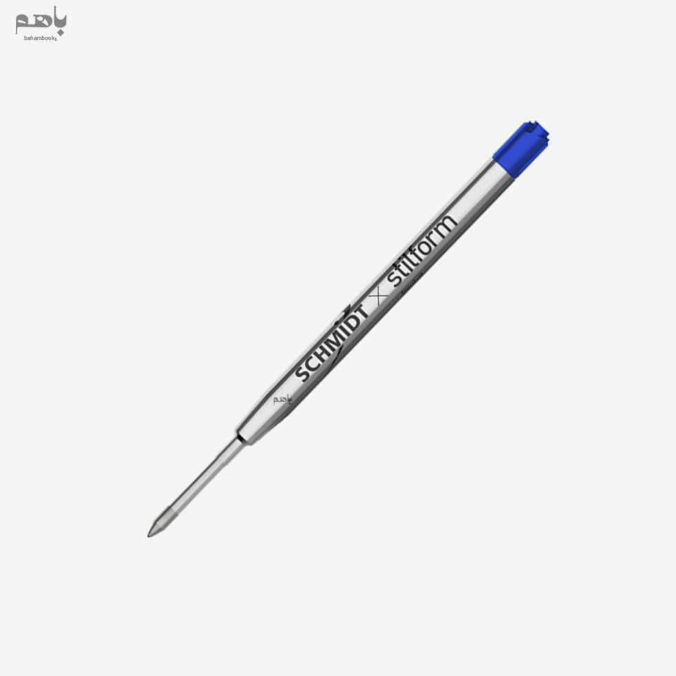 مغزی روان نویس استیل فرم مدل Schmidt رنگ آبی سایز 0.7