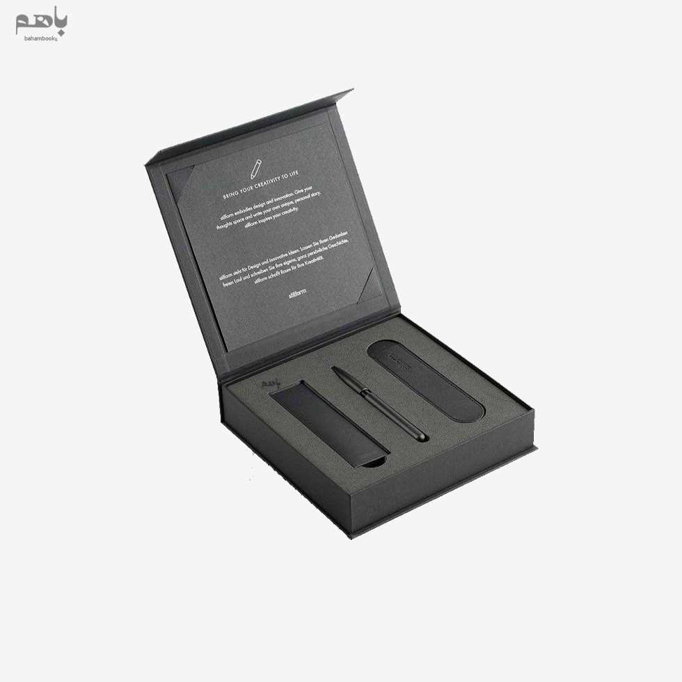 ست خودکار مدل PEN اسنشیال رنگ بلک ادیشن همراه جاقلمی