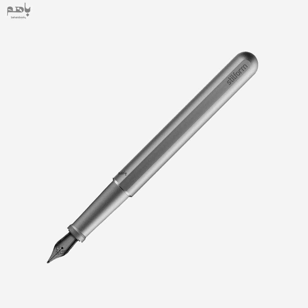 خودنویس استیل‌فرم مدل INK رنگ خاکستری سرقلم استیل B