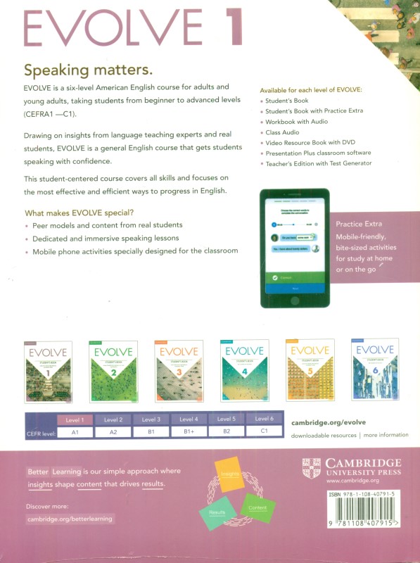 Evolve 1 Video Resource Book - 1