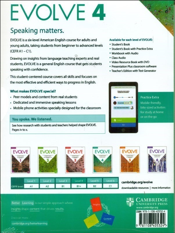 Evolve 4 Video Resource Book - 1
