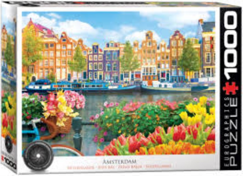 پازل یوروگرافی 1000 تکه آمستردام هلند 60005865