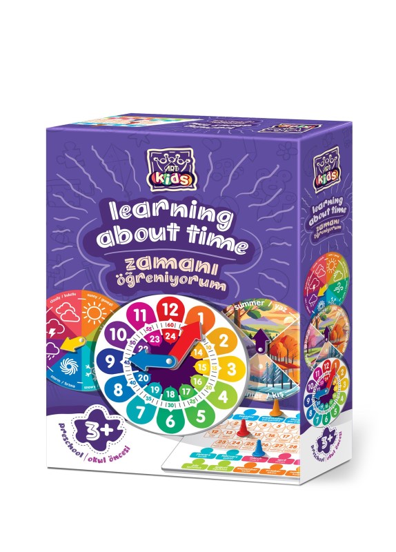 بازی یادگیری ساعت آرت پازل کد 5838