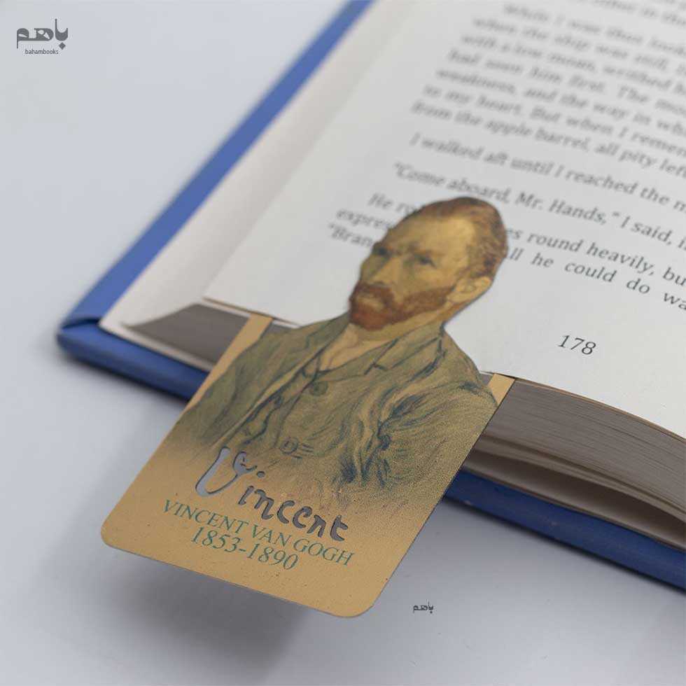 بوک مارک فلزی مشاهیر picaso - 1