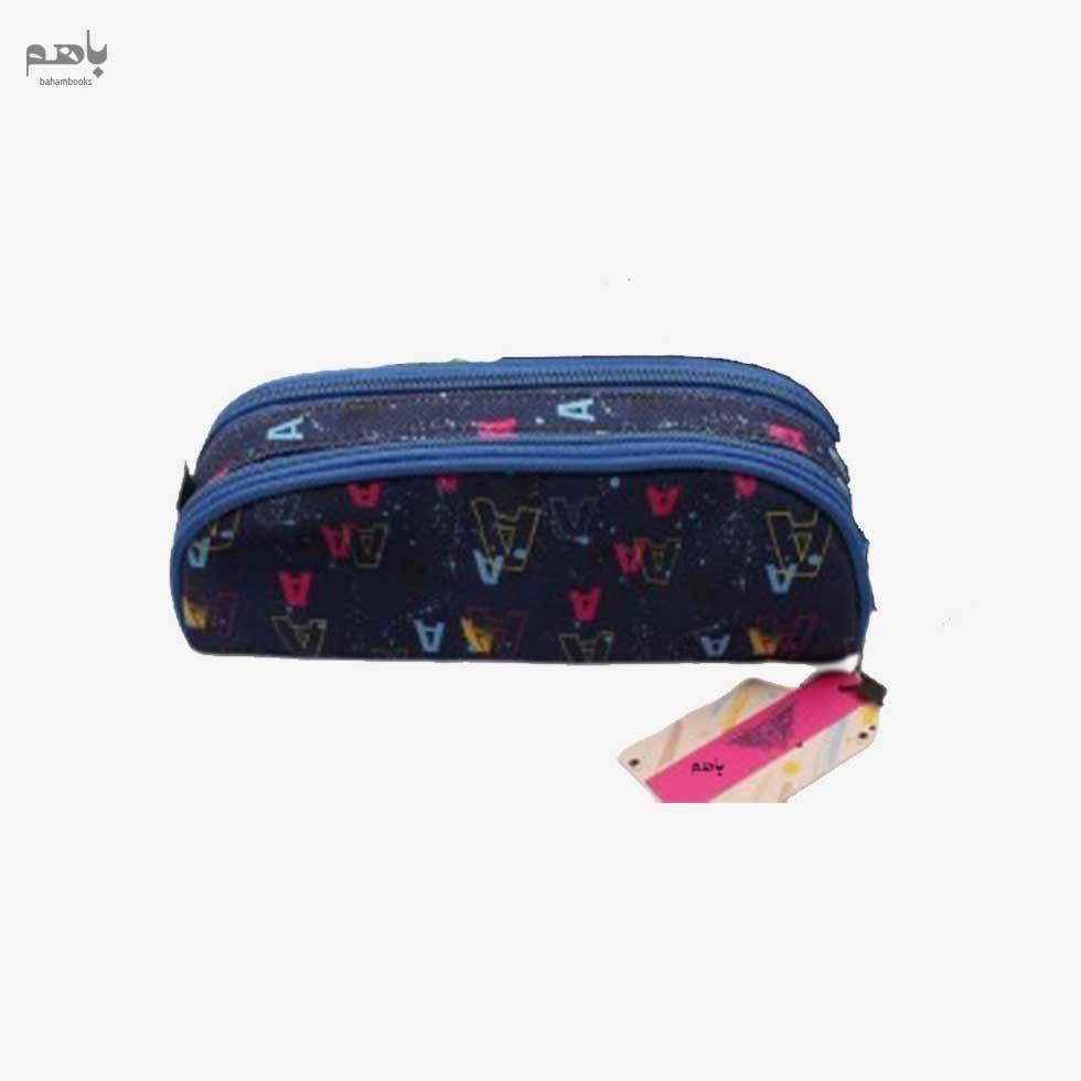 جامدادی لیام هلالی 2 زیپ با مغزی L 3026