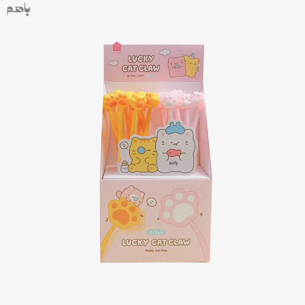 روان نویس سیلیکونی طرح پنجه گربه کد 7446