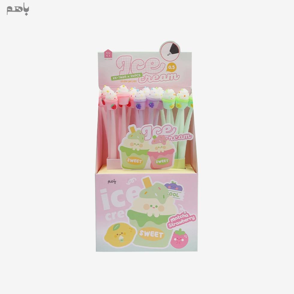 روان نویس سیلیکونی طرح بستنی کد 7469