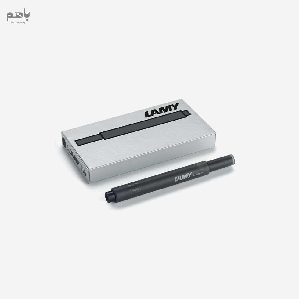 کارتریج جوهر خودنویس لامی رنگ مشکی کد T 10 بسته 5 عددی - 1