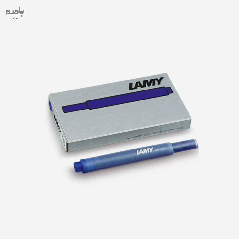 کارتریج جوهر خودنویس لامی رنگ آبی کد T10 بسته 5 عددی - 1