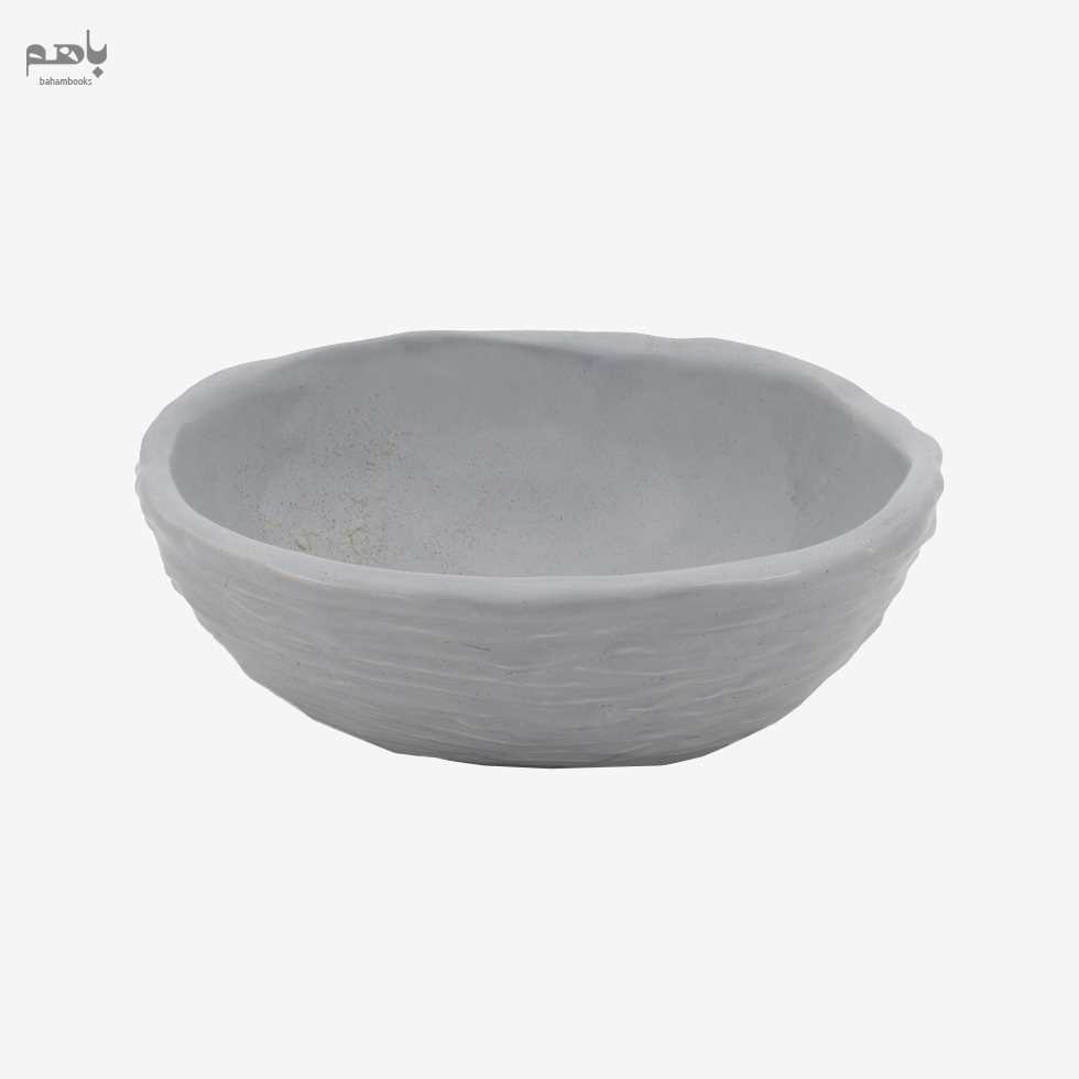 گلدان پیچ رنگ خاکستری - 0