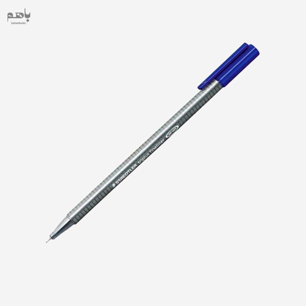 روان‌نویس استدلر نوک نمدی  آبی 334/37 - 0