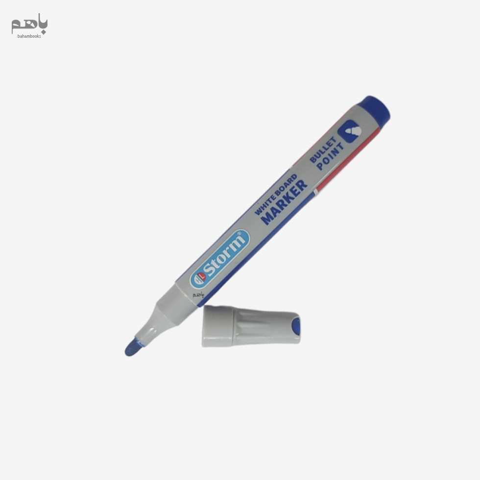 ماژیک وایت برد گرد آبی استورم 340771