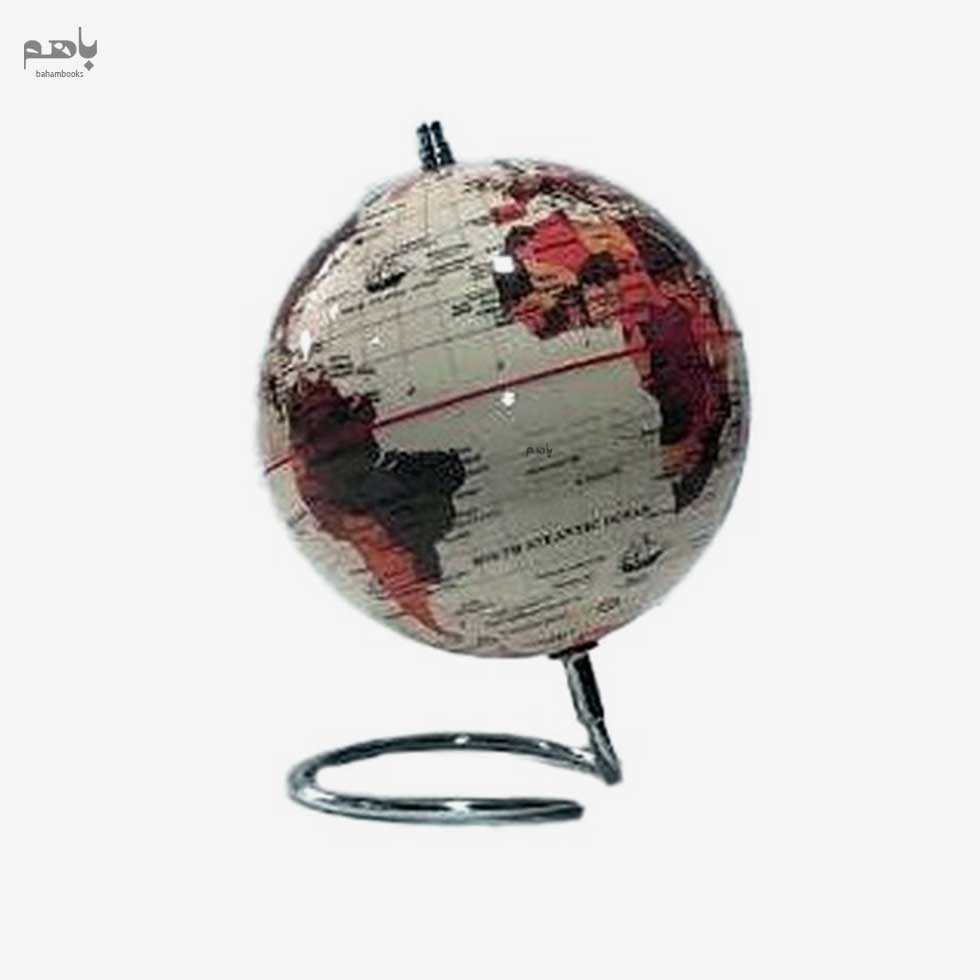 کره جغرافیا پایه هندسی قطر 14 لاتین رنگ کرم - 0