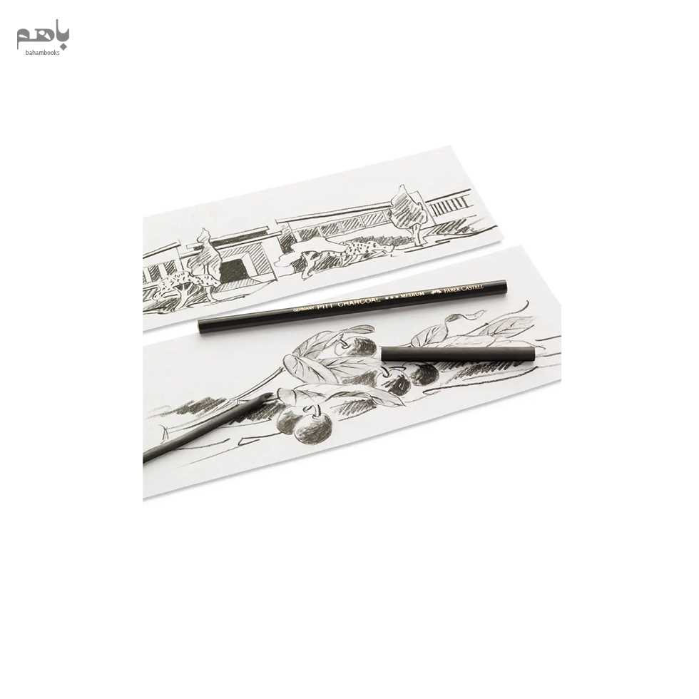 مداد طراحی فابرکاستل مدل پیت گرافیت متوسط 117400 - 1
