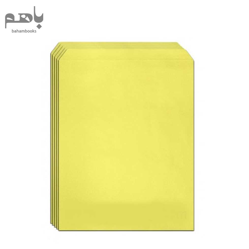 پاکت‌نامه کینگ سایز A4 رنگ زرد