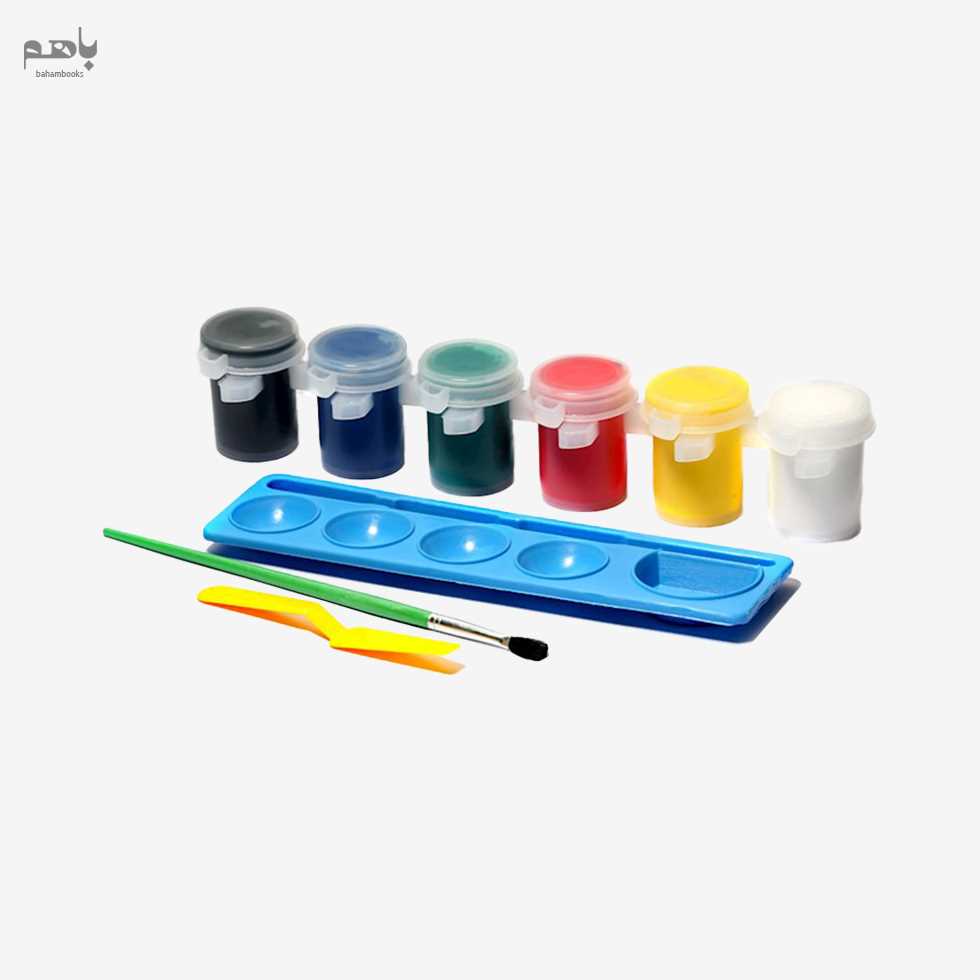 گواش آریا بزرگ 6 رنگ (4009) - 1