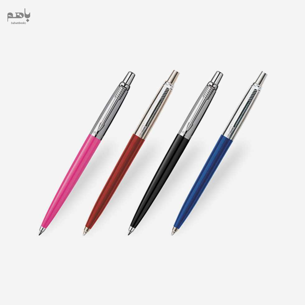 خودکار ژوتر تمام استیل بدنه قرمز گیره کروم - 1