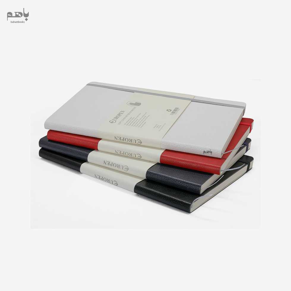 دفتر یوروپن مدل مستر  جلد نرم رنگ سرمه ای - 2