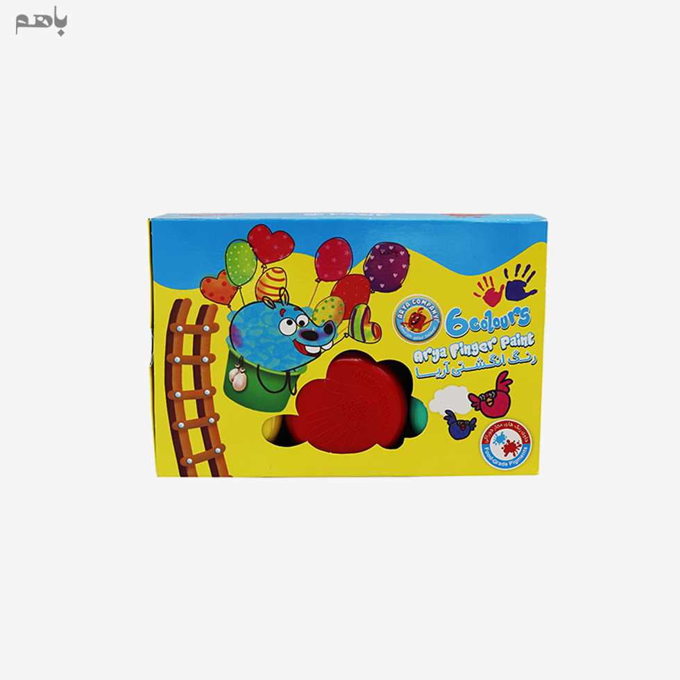 رنگ انگشتی آریا مدل 6 رنگ (ARY 7003) - 0