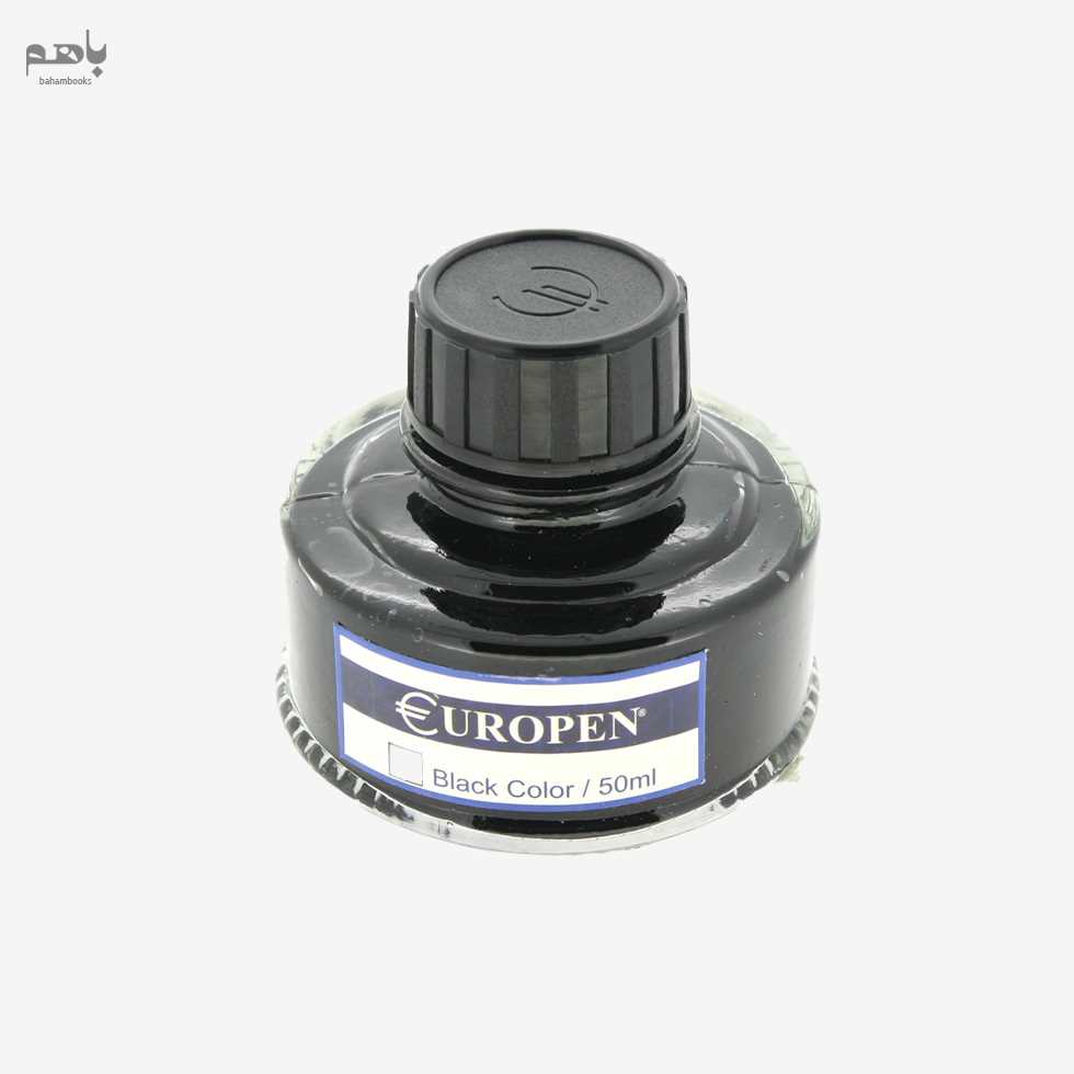 جوهر خودنویس یوروپن رنگ مشکی 50 میل