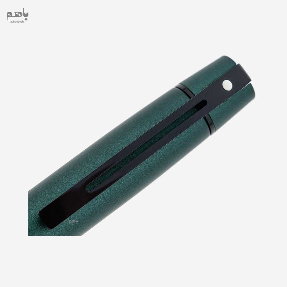 خودنویس شیفر مدل 300 رنگ سبز تیره مات گیره پی وی دی - 1