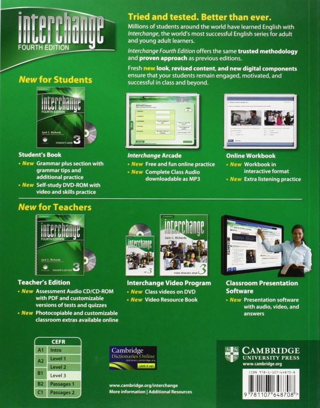 Interchange 3 (fifth edition) SB and WB - 1