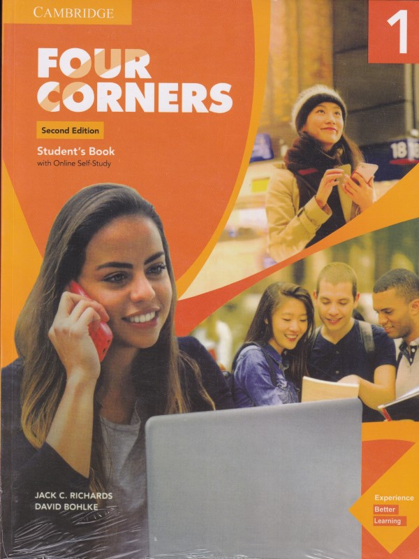 کافه کتاب باهم - Four Corners 1 SB and WB second edition