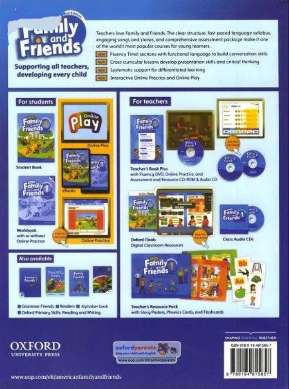 American Family and friends 1 SB and WB Second Edition - 1