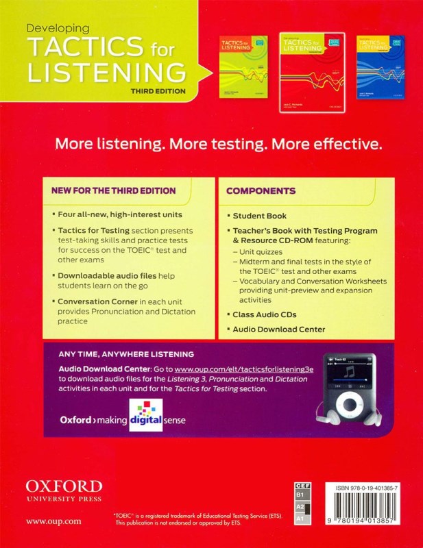 Tactics for listening Developing  Third Edition - 1