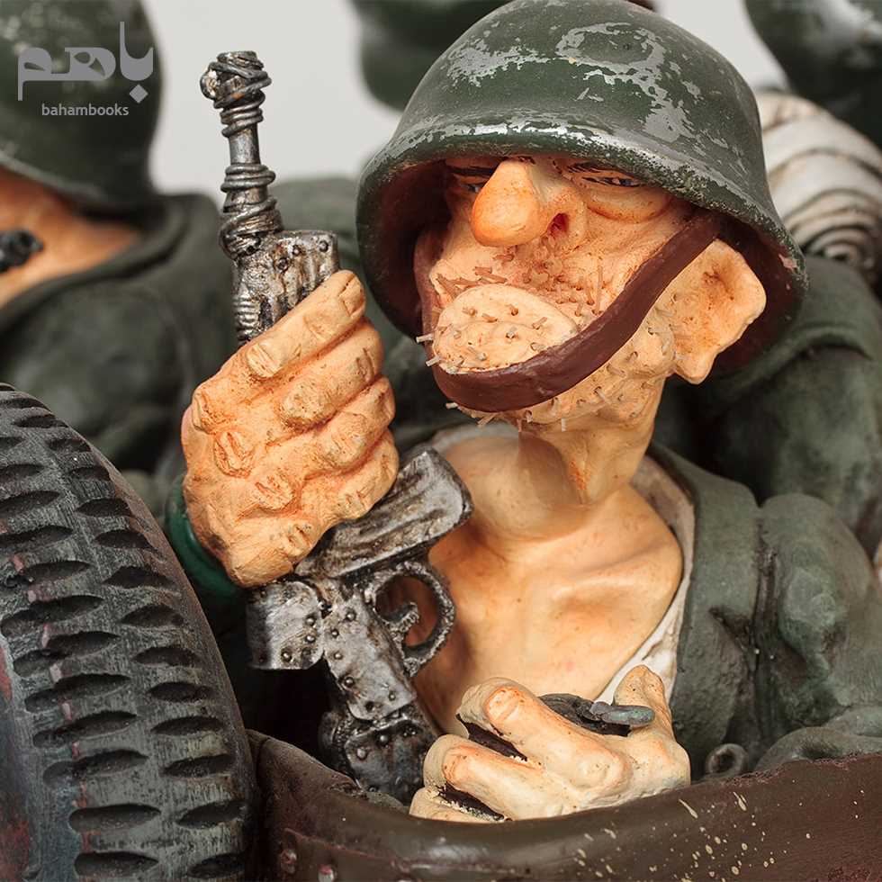 مجسمه فورچینو ماشین جنگی The tour of duty fo85067 - 1