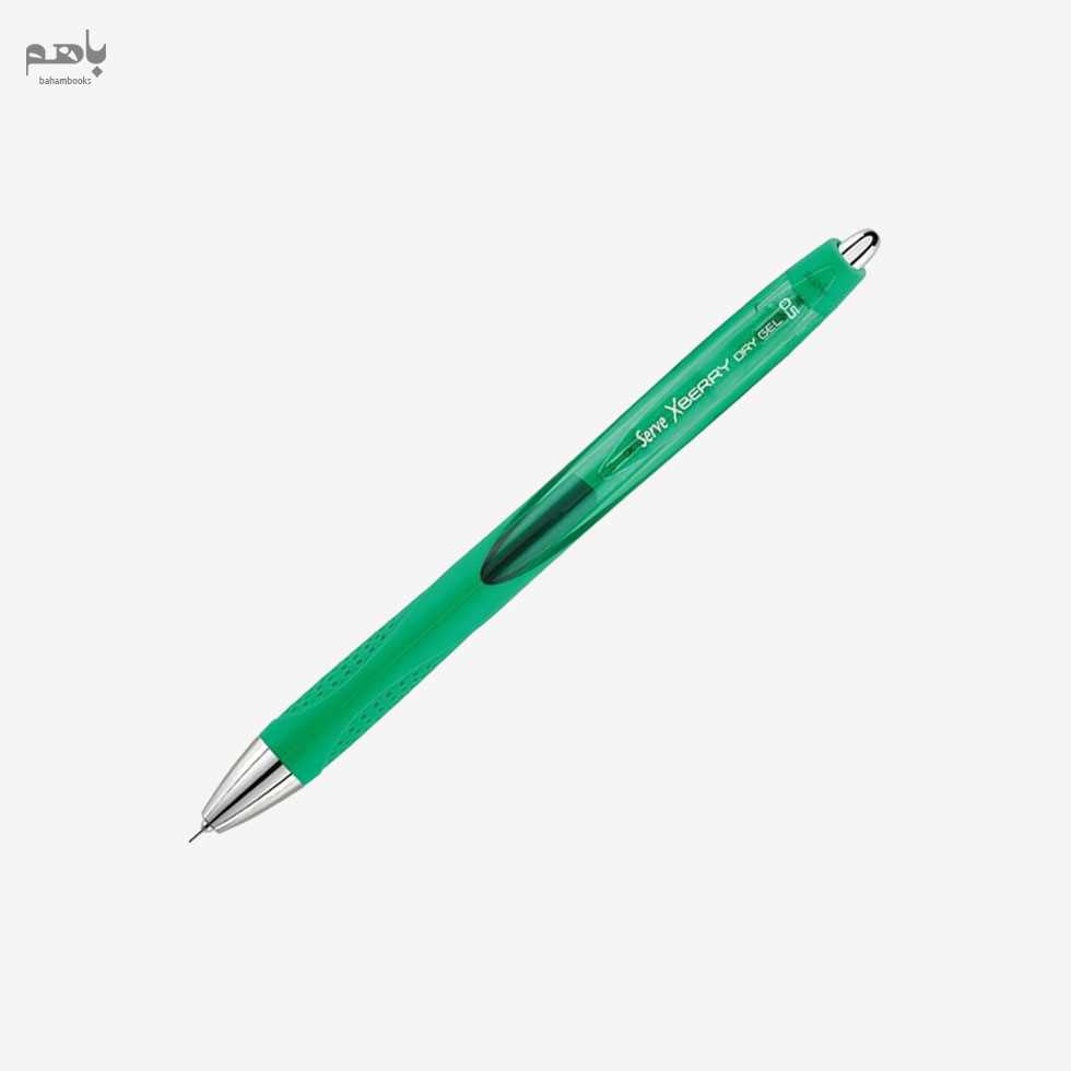 خودکار xberry مدل ژله‌ای رنگ سبز