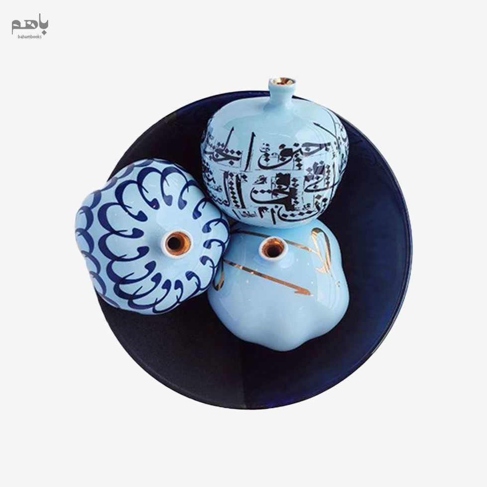 انار سرامیکی رنگی متوسط - 2